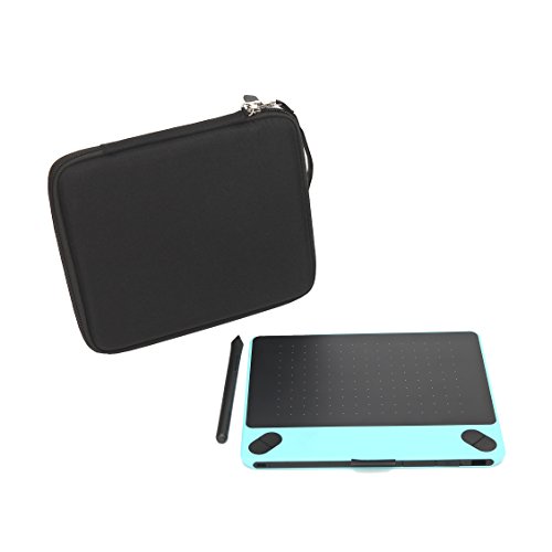 Aproca Duro Viajes Funda Bolso Caso para Wacom Intuos Tamaño S CTL-4100K-S / 490 Series Tableta gráfica