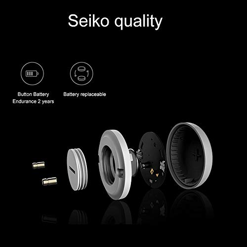 Aqara Detector de Fugas de Agua,Hangrui Sensor De Inundación Impermeable IP67 Alarma Local y Remota Sensor De Nivel De Agua Líquido Con La Mijia Y Apple Homekit para La Seguridad del Hogar