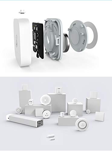Aqara Smart - Sensor de presión atmosférica, temperatura y humedad, control inteligente a través de la aplicación Mihome Zigbee, conexión inalámbrica WiFi