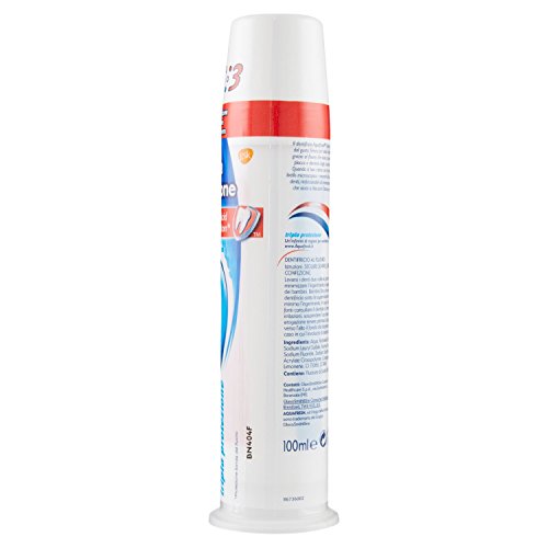 Aquafresh - Triple Protección, Pasta de dientes en Flúor, 100 ml