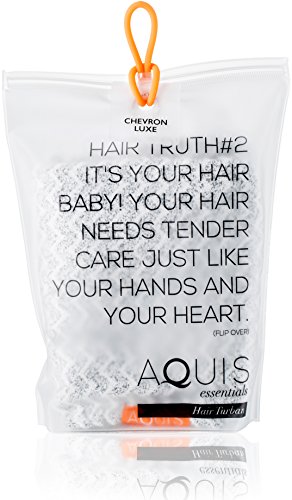 AQUIS Turbante Aquis Chevron Weave 100 g