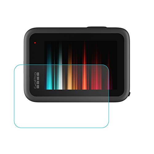 Arabby Protector de Pantalla para GoPro Hero 9 Protector de Pantalla de Vidrio Templado Mejorada Cubierta de Lente de Vidrio Templado con Protección de pequeña Pantalla para Go Pro Hero9 6 Piezas