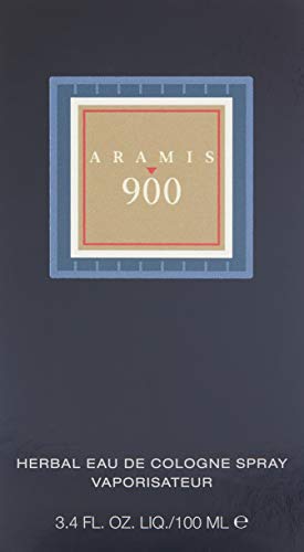ARAMIS 900 Herbal Eau DE Cologne 100ML VAPORIZADOR Unisex Adulto, Multicolor, 100 ml