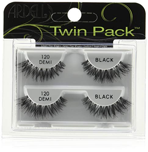 Ardell Lash - Pestañas, color negro No.120, Paquete de 2 pares (2 x 1 par)