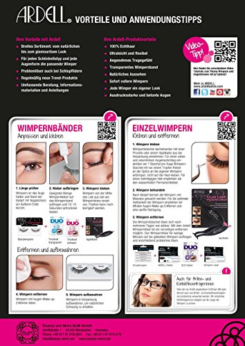 Ardell, Tratamiento para pestañas (Press On Lash Self-Adhesive 105 Black) - 25 gr.