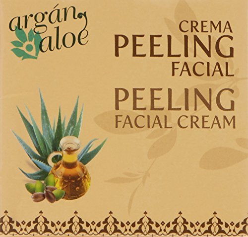Argan-Aloe 70220 - Crema peeling facial con aloe y argán