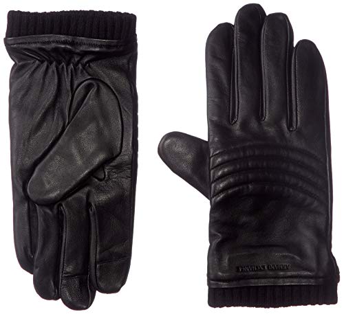 Armani Exchange Cold Weather Gloves Guantes, Marrón (Brown 1200), S/M (Talla del fabricante: S/M) (Pack de 2) para Hombre