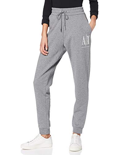 Armani Exchange Icon Project Jogger Pantalones de Deporte, Gris (Bc09 Grey 3930), 46 (Talla del Fabricante: X-Large) para Mujer