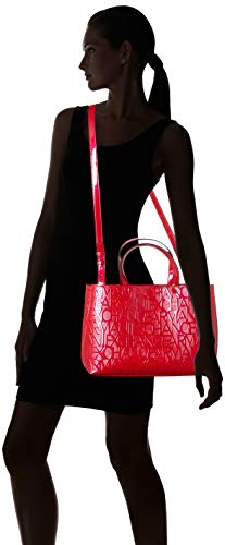 Armani Exchange Liz-Medium Open Shopping Tote, 16 x 35 x 24 cm, color Rosa, talla 16x35x24 cm (B x H x T)