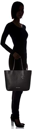 Armani Exchange - Womans Shopping, Bolsos totes Mujer, Negro (Black), 30x10x42 cm (B x H T)