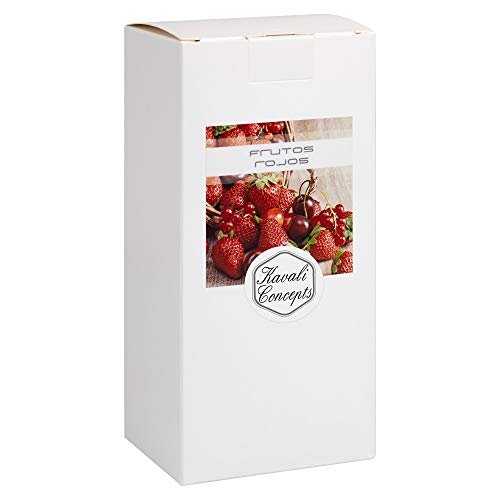 Aroma Fragancia - Frutos Rojos - Liquido Ambientador y Recambio Ambientador Electrico del Difusor de Aromas Automatico Programable de Fragancias para Grandes Superficies de Kavali Concepts