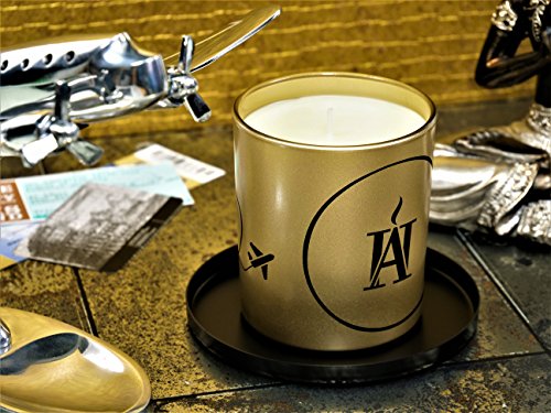 Aroma Holiday, vela aromática de lujo, Valencia (limón)