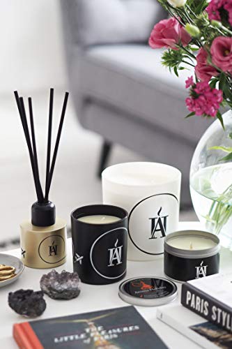 Aroma Holiday, vela aromática de lujo, Valencia (limón)