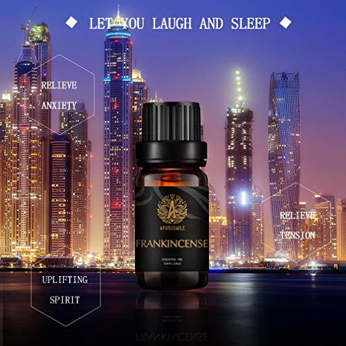 Aromaterapia incienso Aceite esencial, 100% puro Frankincense aceite esencial fragancia para difusor, humidificador, masaje, grado terapéutico aceite perfumado incienso para Hogar 0.33oz-10ml