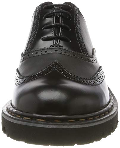 Art Cambridge, Zapatos de Cordones Oxford para Mujer, Negro (Black/Black Black/Black), 41 EU