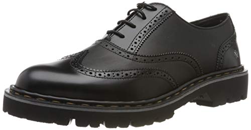 Art Cambridge, Zapatos de Cordones Oxford para Mujer, Negro (Black/Black Black/Black), 41 EU