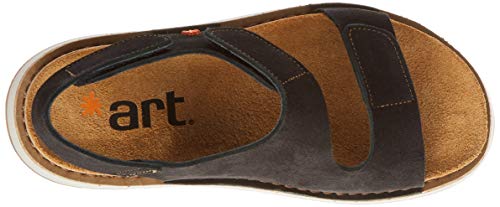 Art Vancouver, Zapatos de tacón con Punta Abierta para Mujer, Negro (Black Black), 38 EU