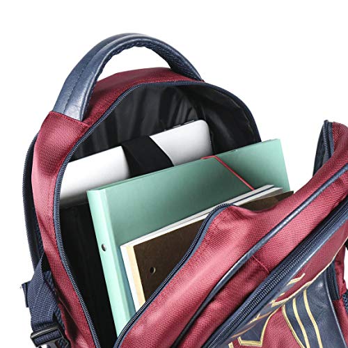 ARTESANIA CERDA Spiderman - Mochila Casual de Viaje, 47 cm, Rojo