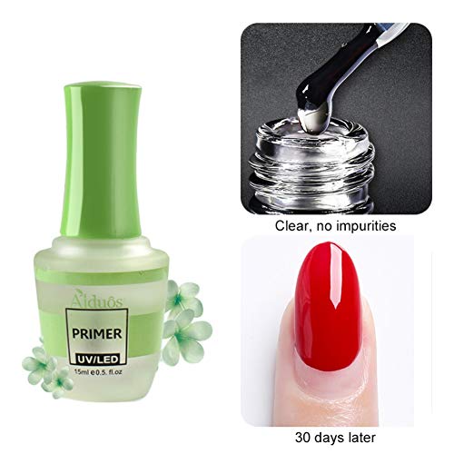 ARTIFUN Deshidratador De Uñas Uv/Led Nail Arts Primer Base Gel Secado Rápido Balance Inodoro Para Superficies De Uñas Elimina Aceites Y Humedad 15 Ml