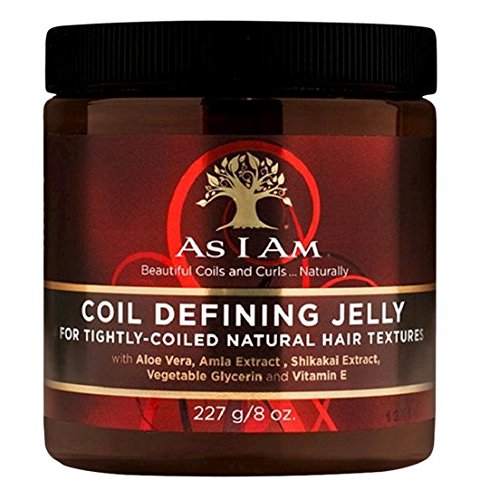 As I Am Coil Defining Jelly - cremas para el cabello (Mujeres, Brillo, Aqua/Water/Eau, Glycerin, Glyceryl Acrylate/Acrylic Acid Copolymer, Aloe Barbadensis Leaf Juice, Pec, For Wash N’ Go Styling.)