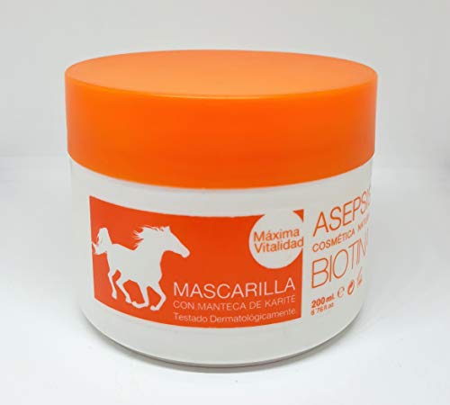 Asepsis Cosmetica Natural Mascarilla Karité Biotina 200 ml