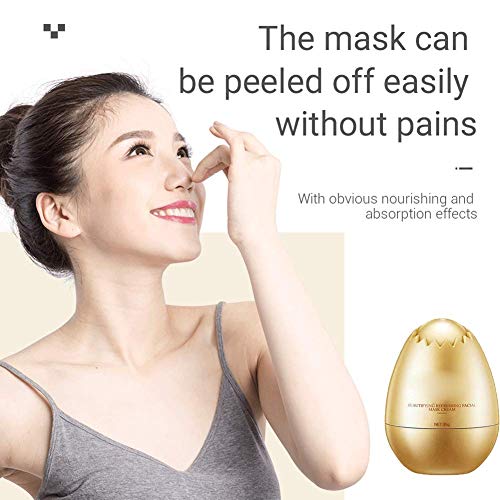 Ashopfun Peel-Off Facial Cream - Egg Mask Anti Aging|Mascarilla Exfoliante Facial | Hidratar Piel|Skin Care
