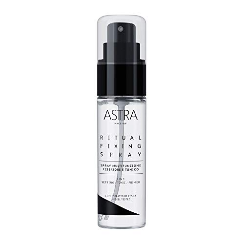 Astra Make-Up - Fijador de maquillaje, fijador de maquillaje, maquillaje líquido, sin alcohol, 50 ml, piel