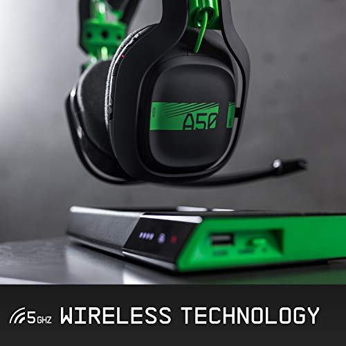 ASTRO A50 Wireless Headset + Base Station for Xbox One - GREY/GREEN - RF - N/A - WW