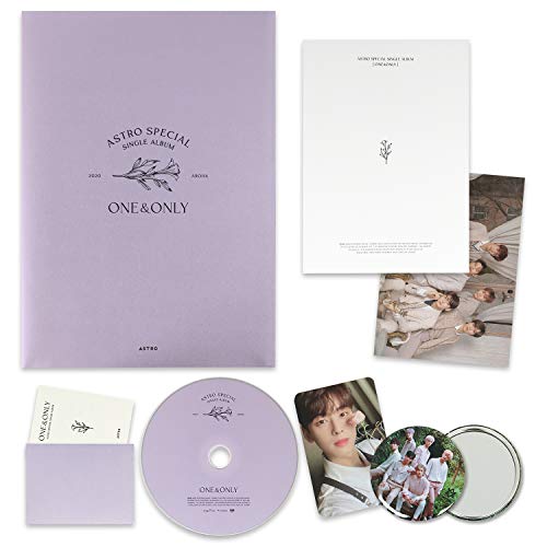 ASTRO Speical Single Album - [ ONE&ONLY ] CD + Booklet + Message Card + Group Postcard + Selfie Photocard + OFFICIAL POSTER + FREE GIFT / K-pop Sealed