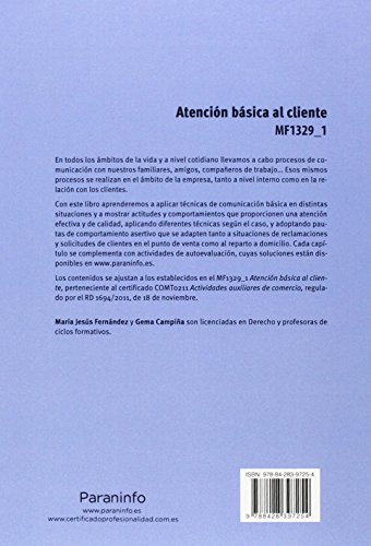 Atención básica al cliente