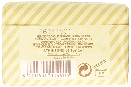 Atkinsons Atkinsons Jabon Pastilla 125 Gr Natural White 125 ml