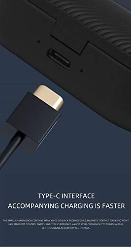 Auriculares Bluetooth, Auriculares inalámbricos Bluetooth 5.0 Audífonos Wireless en Oido Carga Rapida USB-C Impermeables Micrófono Incorporado Sonido Estéreo con Graves Profundos con Caja de Carga