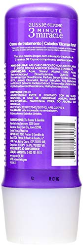 Aussie 3 Minute Miracle Strong Conditioning Treatment 8 Fl Oz - Hair Strengthening Treatment by Procter & Gamble - HABA Hub