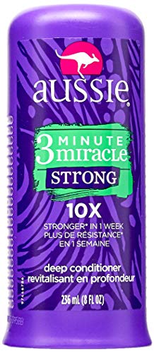 Aussie 3 Minute Miracle Strong Conditioning Treatment 8 Fl Oz - Hair Strengthening Treatment by Procter & Gamble - HABA Hub