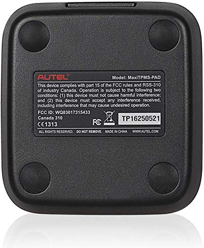 Autel MaxiTPMS Pad Dispositivo de Programación de Sensores Autel MX 315 MHz y 433 MHz TPS218 para PC Windows