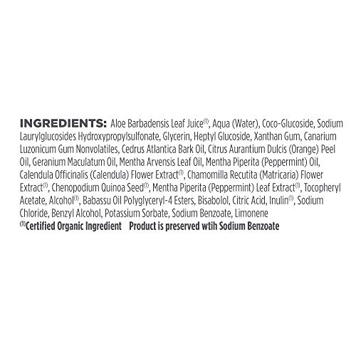 Avalon Organics menta Champú Revitalizante 325ml Pack de 3