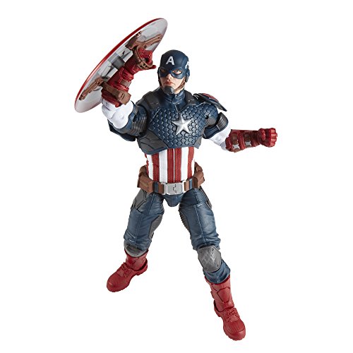 Avengers- Marvel Legends Figura Capitán América, Multicolor (Hasbro B7433EU4)