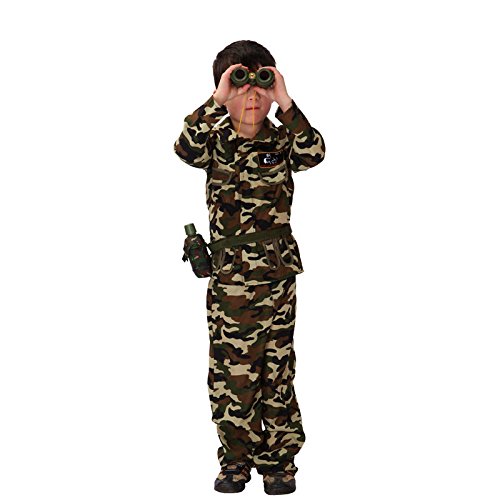 Avsvcb Cosplay Navidad Ropa para niños Uniformes de Fuerzas Especiales Halloween Novedad Regalos Disfraces de Camuflaje