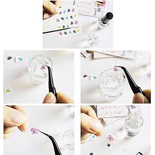 AWS Juego de pegatinas con frutas Water Decals. Pegatinas por transferencia con agua. Hoja con pegatinas de limones, fresas, sandía, naranjas, cítricos.