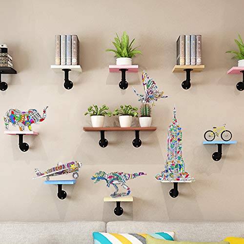 AYUQI Rompecabezas para Colorear 3D, SPECOOL Juguetes Kit de Colorear para niños, DIY Arts Crafts Puzzle Kit, Regalo Navidad de cumpleaño para niños Niñas