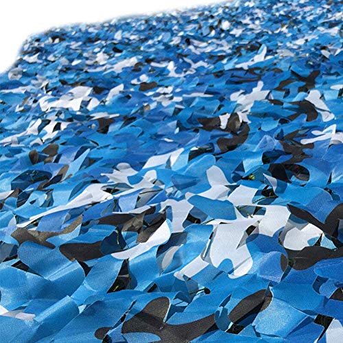 Azul Marino Malla De Camuflaje, Militar Red De Camuflaje, Utilizado para Acampar Al Aire Libre/Decoración/Selva Oculta, Vela Parasol En El Patio,1.5x3m/2x3m/3x7m/4x5m/5x7m/6x6 /10x10m