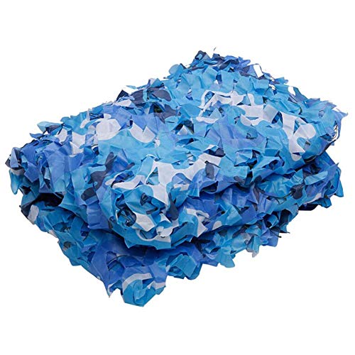 Azul Marino Malla De Camuflaje, Militar Red De Camuflaje, Utilizado para Acampar Al Aire Libre/Decoración/Selva Oculta, Vela Parasol En El Patio,1.5x3m/2x3m/3x7m/4x5m/5x7m/6x6 /10x10m