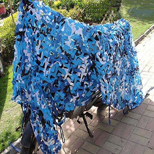 Azul Marino Malla De Camuflaje, Militar Red De Camuflaje, Utilizado para Acampar Al Aire Libre/Decoración/Selva Oculta, Vela Parasol En El Patio,1.5x3m/2x3m/3x7m/4x5m/5x7m/6x6 /10x10m
