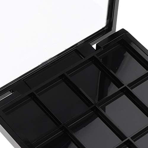 B Baosity 12 Ranuras Vacía Paleta de Rubor Sombras Ojos Bálsamo de Labios Portable DIY Accesorios