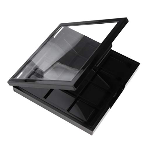 B Baosity 12 Ranuras Vacía Paleta de Rubor Sombras Ojos Bálsamo de Labios Portable DIY Accesorios