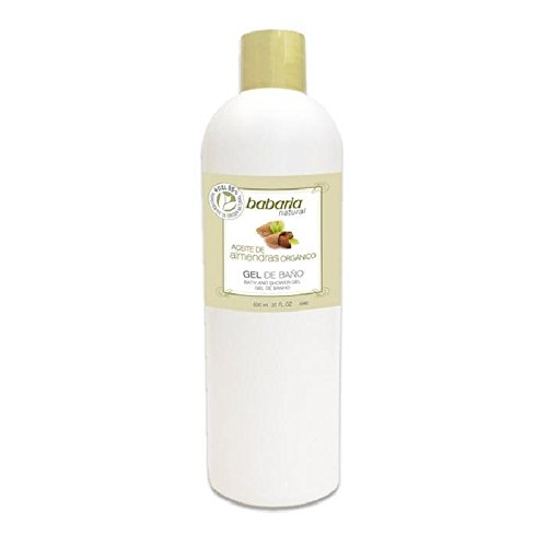 Babaria natural gel aceite de almendras organico 600ml