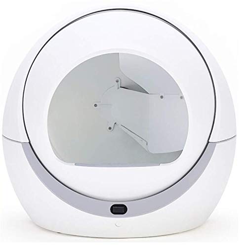 BABIFIS Inodoro automático para Gatos Caja de Arena automática para Gatos Inducción Limpieza rotativa Cat Robot Litter Large Kitty Caja de Arena autolimpiante