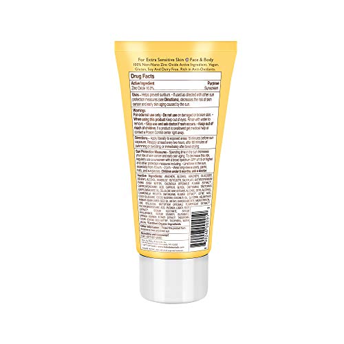 Babo Botanicals SPF 30 Clear Zinc Loción - Sin Fragancia, 3 oz, mejor protector solar mineral natural, no Nano, sensible