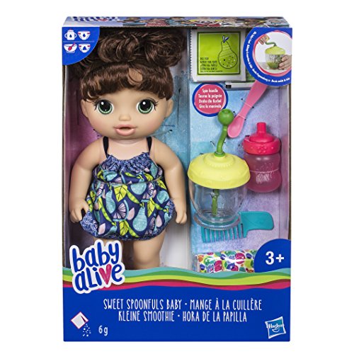 Baby Alive Sweet Spoonfuls Muñeca Muchacha Morena