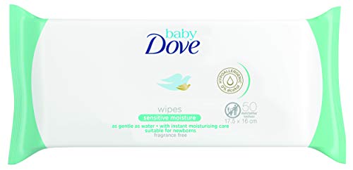 Baby Dove Toallitas húmedas sensitive moisture - Pack de 12 x 50 (Total: 600 toallitas)